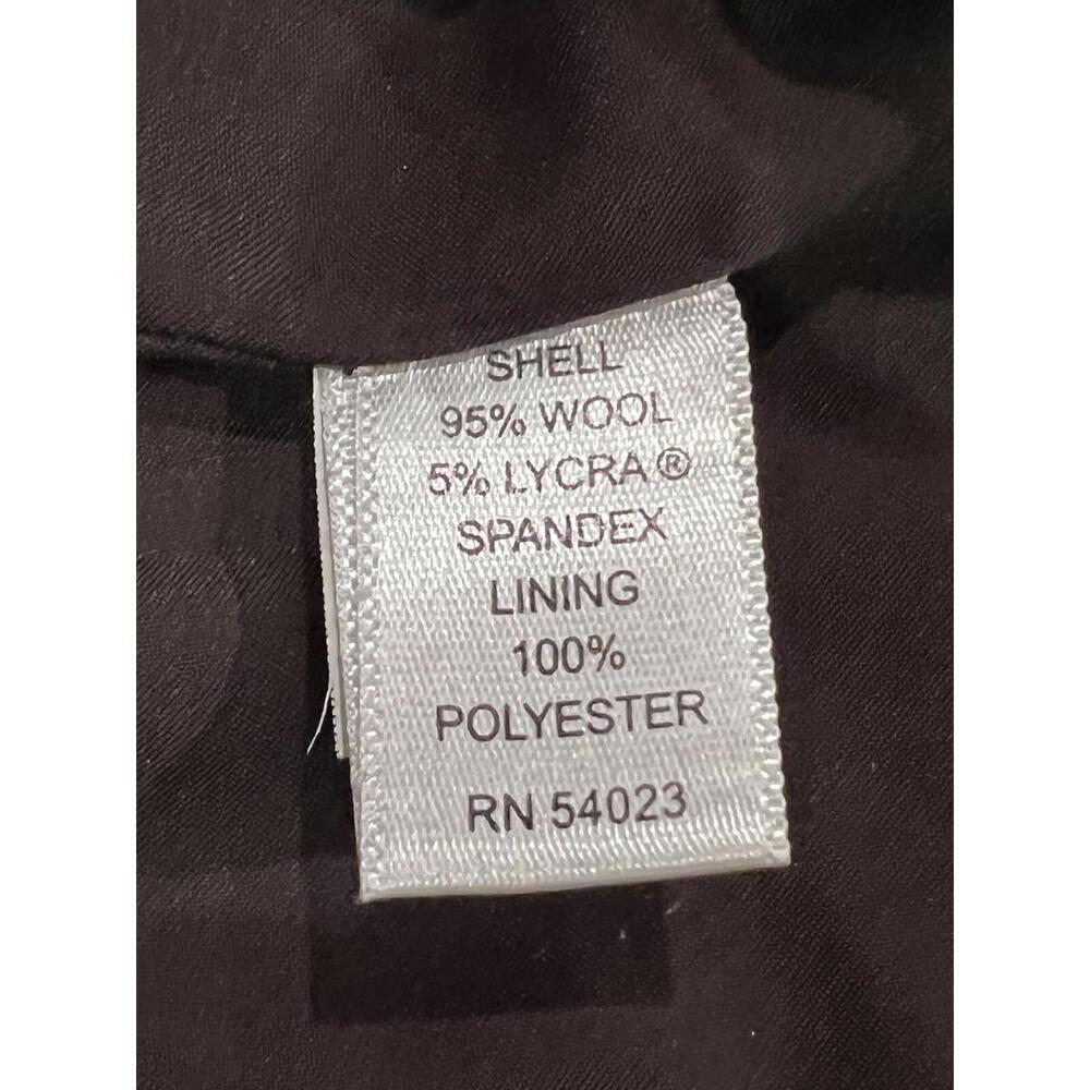 Banana Republic Pencil Skirt Size 12 - Stretchy Quality Soft Wool - Picture 4 of 6